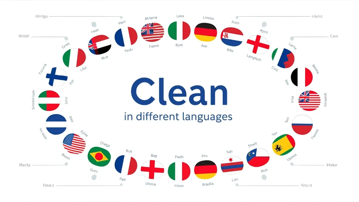 Clean in Different Languages