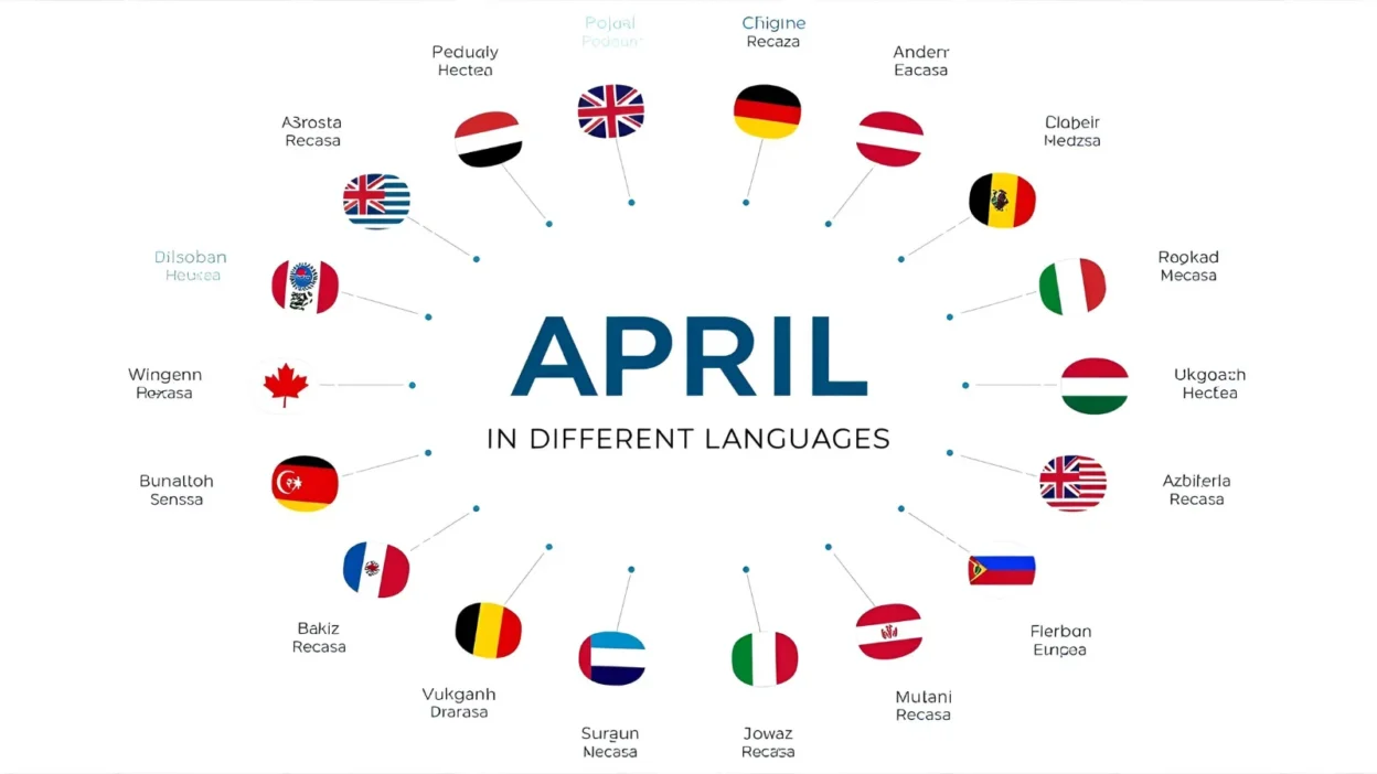April in Different Languages