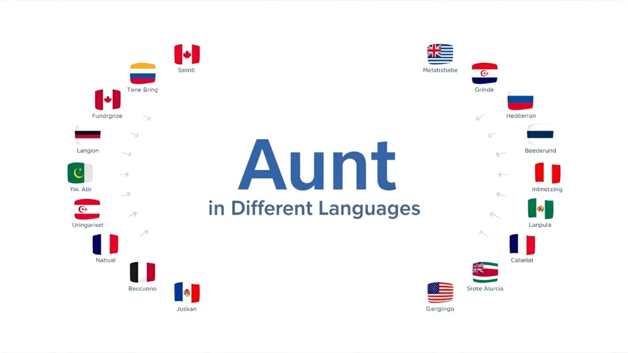 Aunt in Different Languages