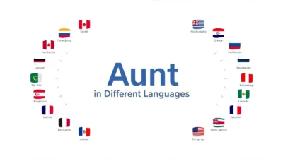 Aunt in Different Languages