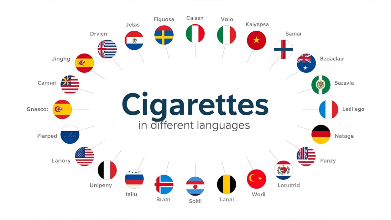 cigarettes in different languages
