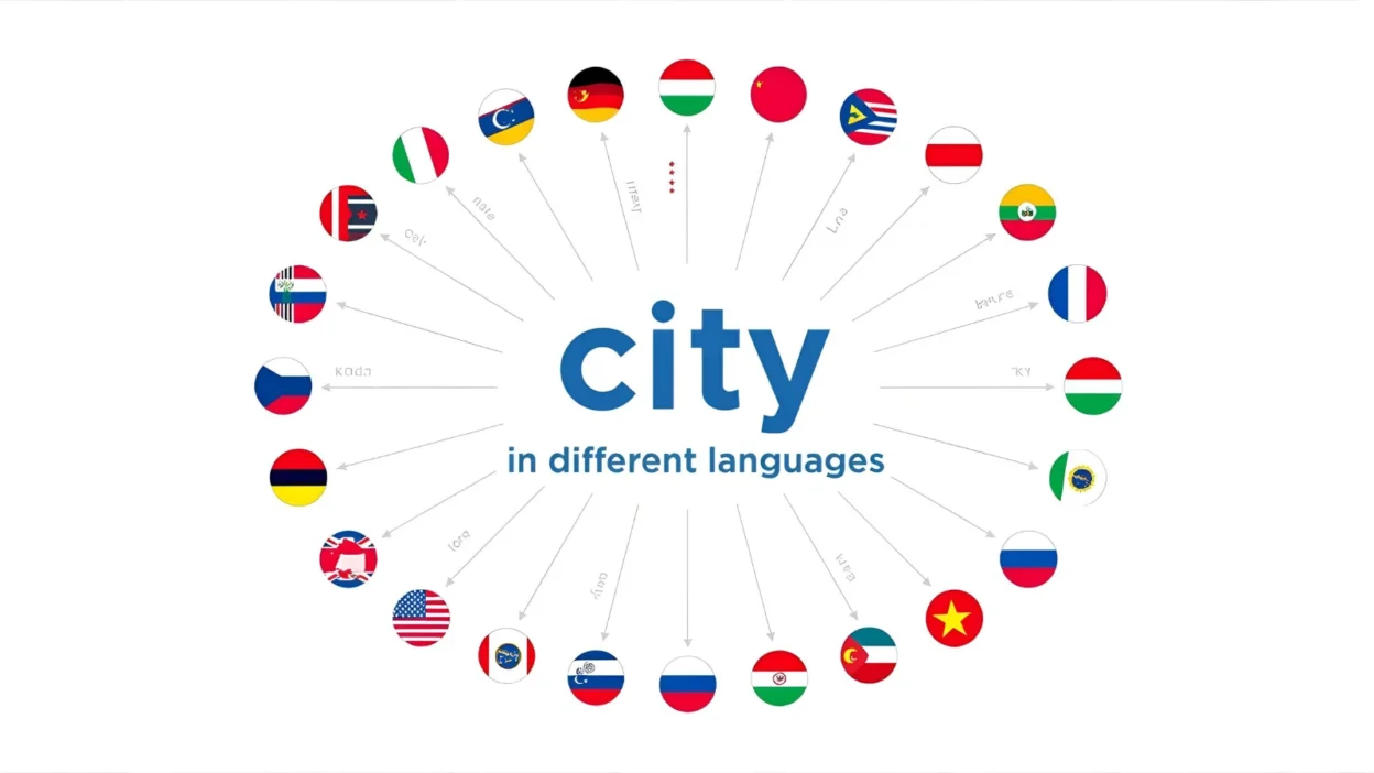 city in different languages
