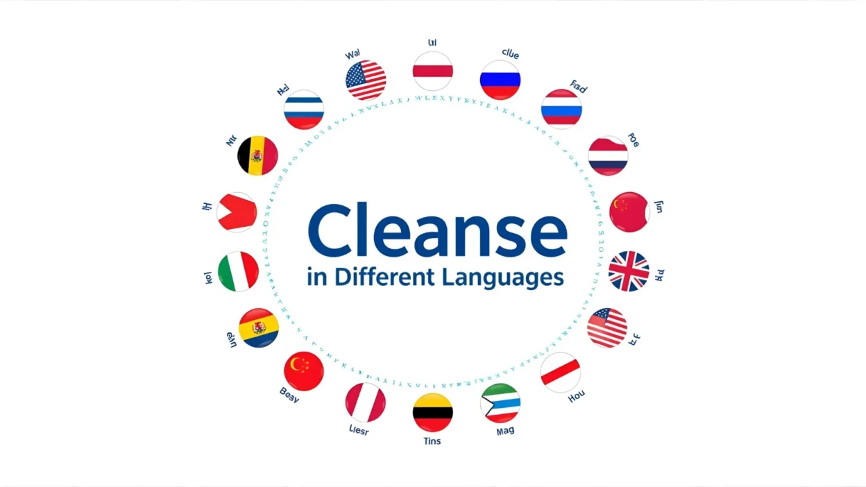Cleanse in Different Languages