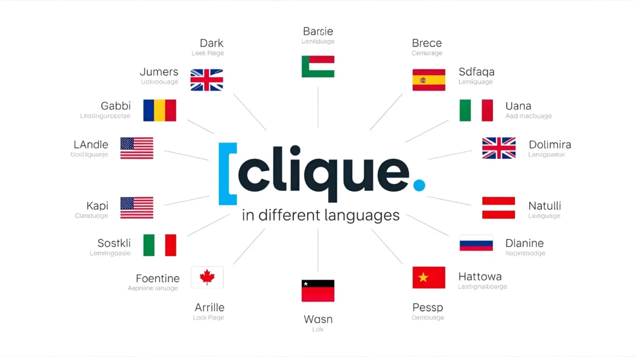 Clique in Different Languages