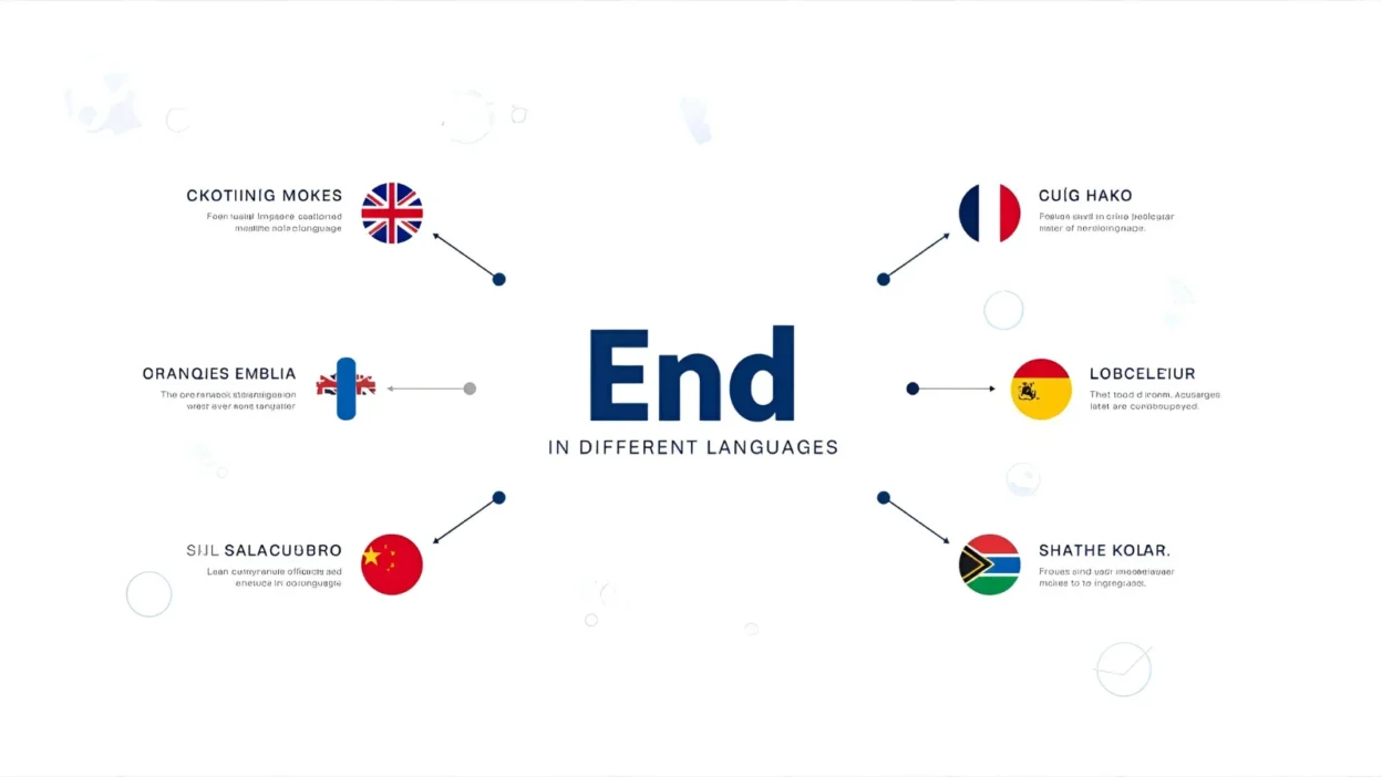 End in Different Languages