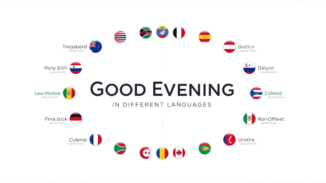 Good Evening in Different Languages