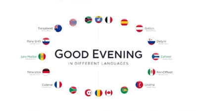 Good Evening in Different Languages