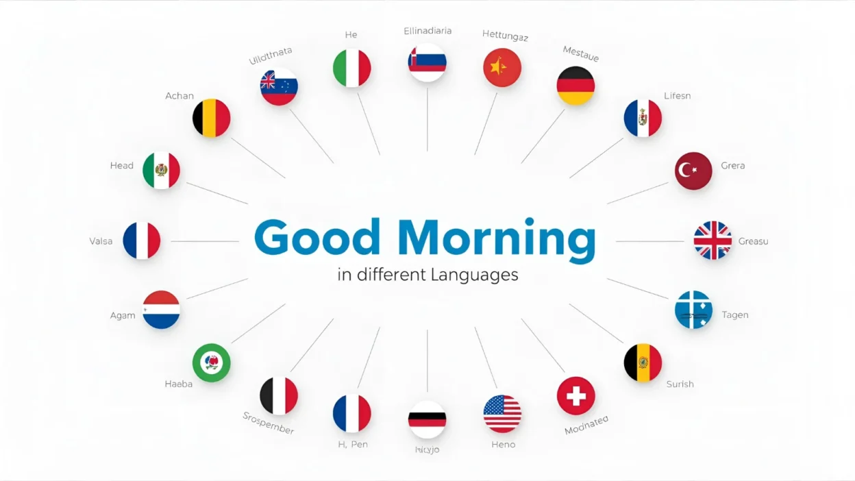 Good Morning in Different Languages