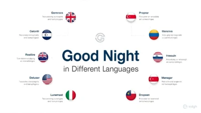 Good Night in Different Languages