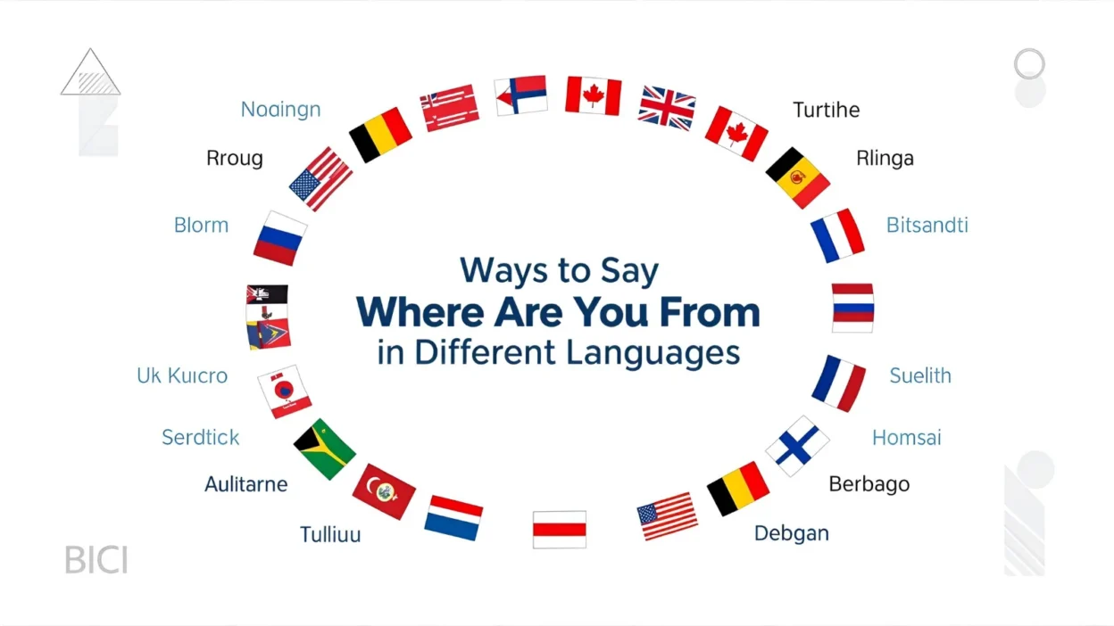 Where Are You From