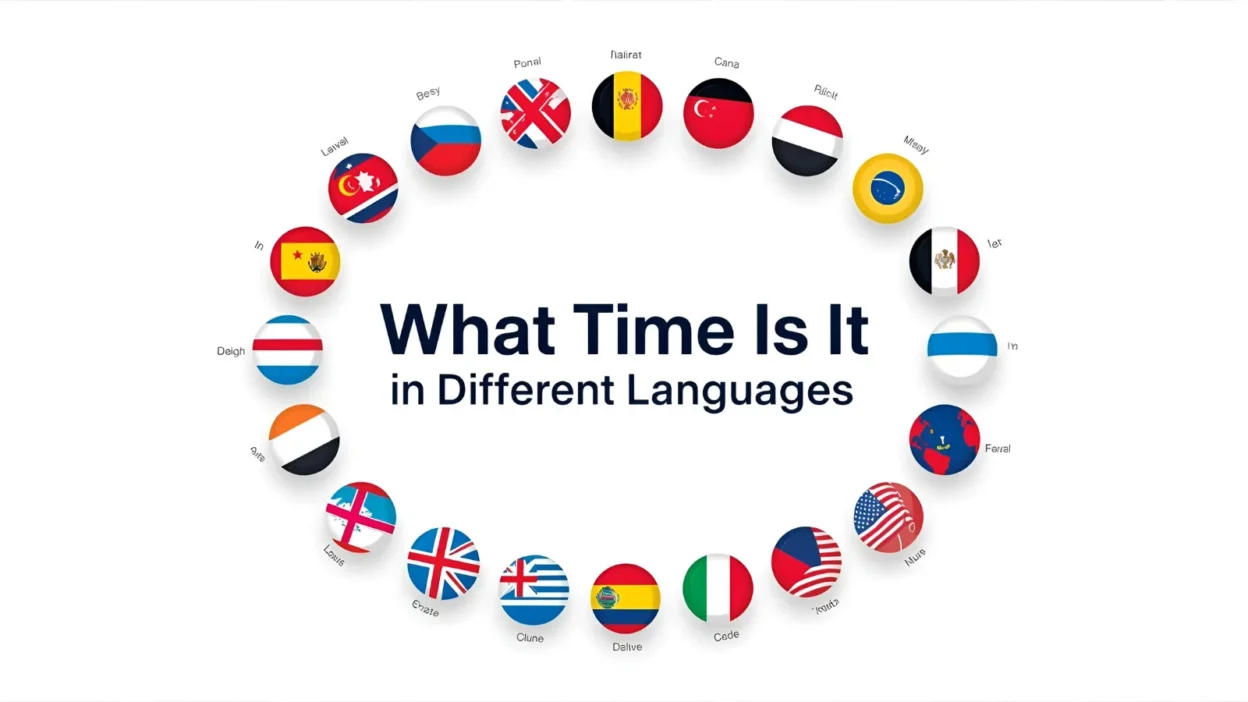Ways To Say What Time Is It