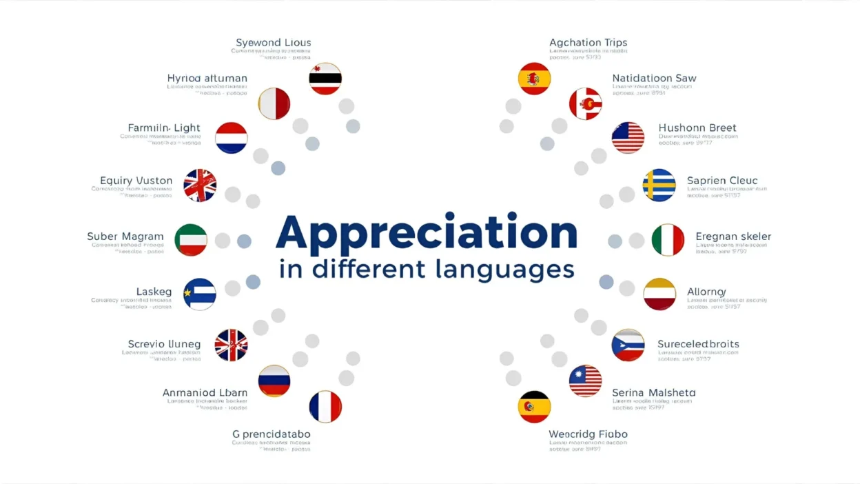 Appreciation in Different Languages
