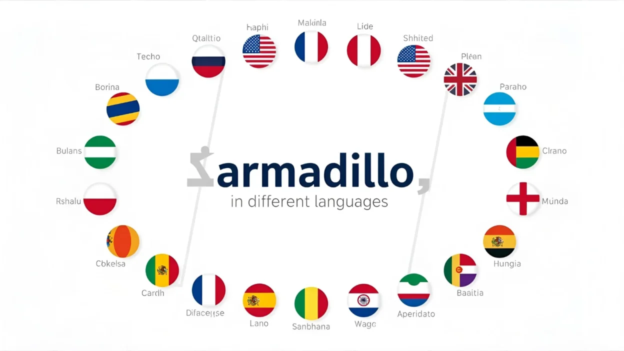 Armadillo in Different Languages