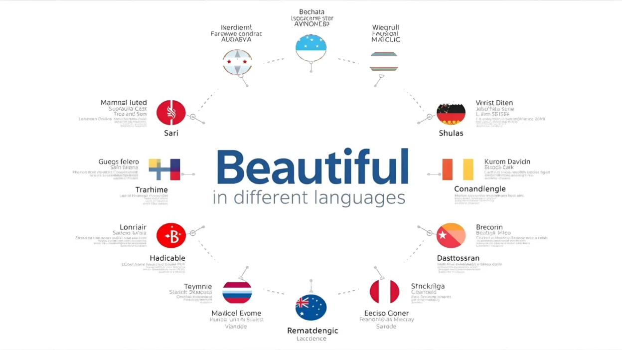 beautiful in different languages