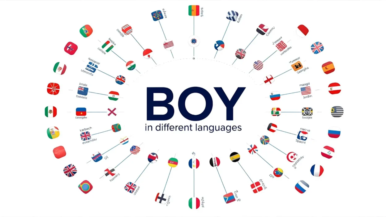 boy in different languages