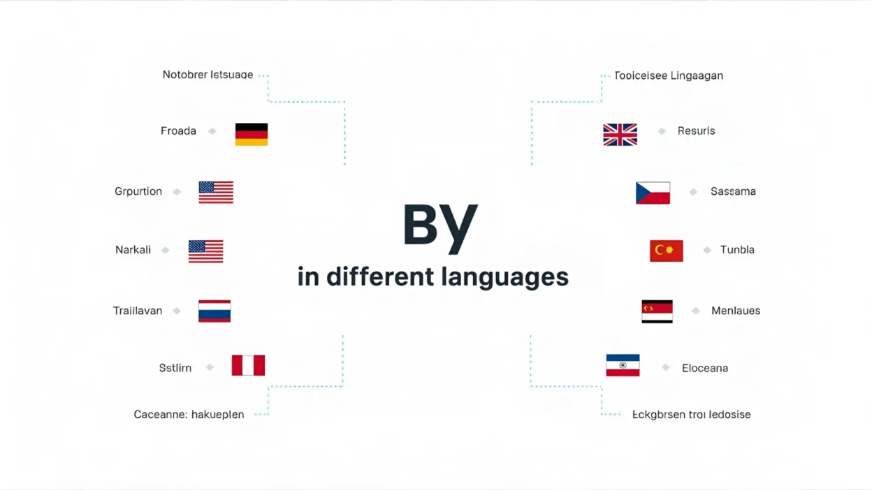 By in Different Languages