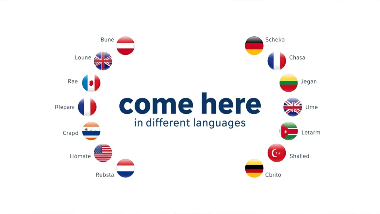 Come Here in Different Languages