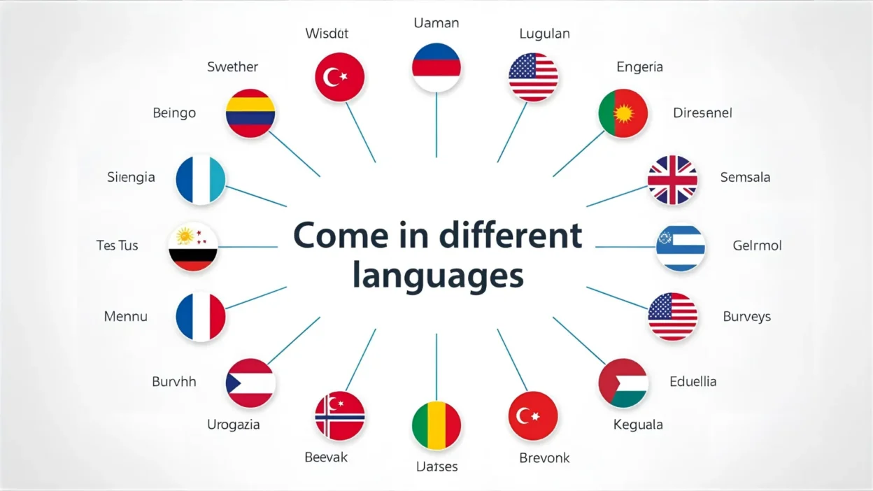 Come in Different Languages
