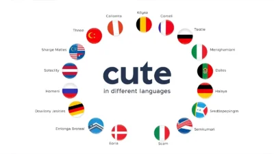 Cute in Different Languages