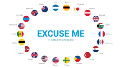 excuse me in different languages