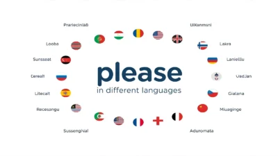 please in different languages