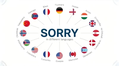 sorry in different languages