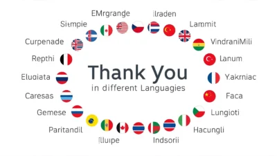 thank you in different languages