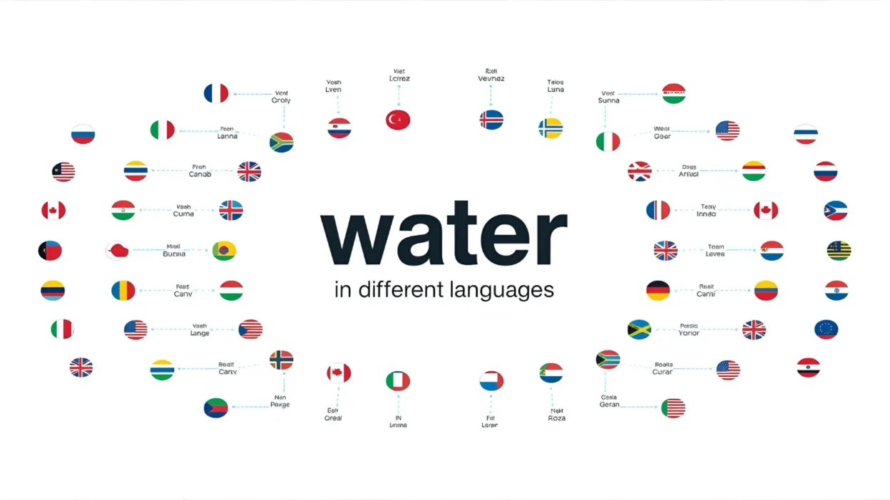Water in Different Languages