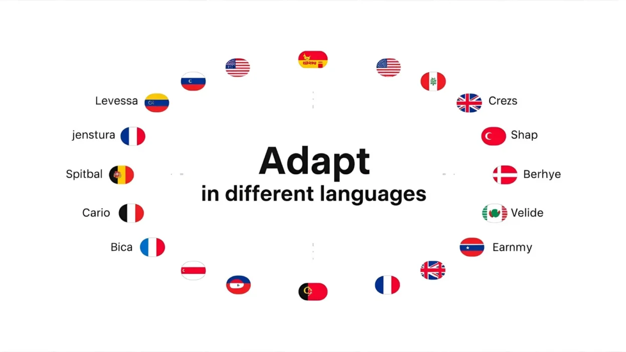 adapt in different languages